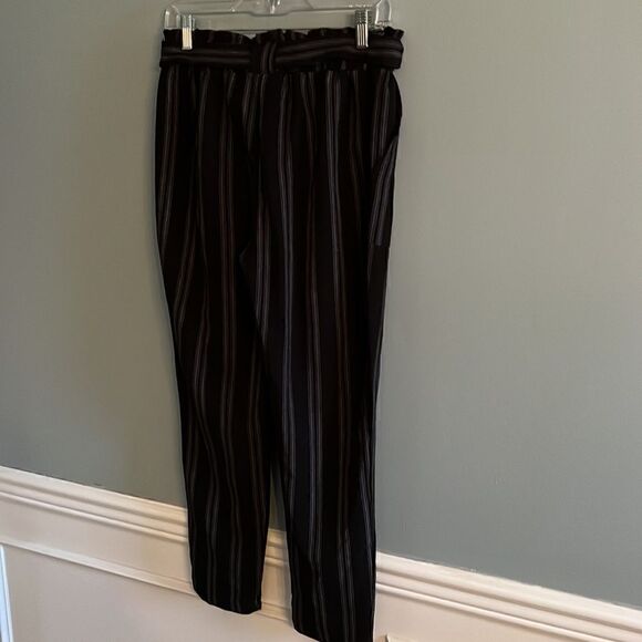 Streetwear Society paper bag straight leg elastic waist Women’s M pants NWT - Picture 15 of 16